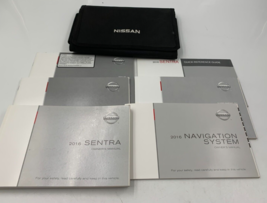 2016 Nissan Sentra Owners Manual Handbook Set with Case OEM I04B39011 - $35.99