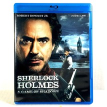 Sherlock Holmes: A Game of Shadows (Blu-ray Disc, 2011, Widescreen) Like New !  - £4.64 GBP