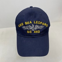 USS Leopard SS 483 Naval Submarine Service Veteran Baseball Cap Hat Read - £6.84 GBP