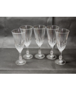 FOSTORIA KIMBERLY 24% Lead Crystal STEM 2990 Fluted Champagne Glass - Se... - $34.44