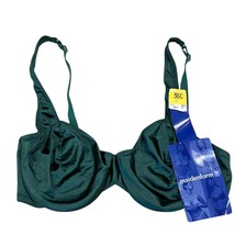 Maidenform Shiny Satin Underwire Bra 36C Nylon/Spandex NWT Vintage - $33.60