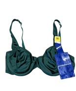 Maidenform Shiny Satin Underwire Bra 36C Nylon/Spandex NWT Vintage - $621.92 MXN