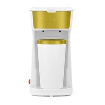 Holstein HH-09101050WG Personal Coffee Maker with 14oz Travel Mug White ... - $26.99