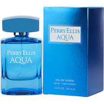 Perry Ellis Aqua By Perry Ellis Edt Spray 3.4 Oz - £31.03 GBP