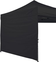 Sidewall Only, 10X10-Foot Abccanopy Instant Canopy Sunwall, 1 Pack, Black. - £26.62 GBP