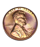 1964 Proof Lincoln Memorial Cent-Uncirculated Details With Toning-US Coi... - $1.99