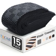 8"x30" Peel and Stick Non-Slip Carpet Stair Treads - Durable &amp; Washable ... - $61.33