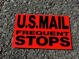 Vintage U.S. Mail Frequent Stops Magnet USPS Postal Carrier Car Truck Va... - £15.56 GBP