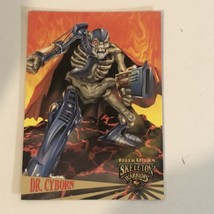 Skeleton Warriors Trading Card #17 Dr Cyborn - £1.57 GBP