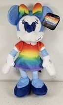 Disney Rainbow Collection 9&quot; Minnie Mouse Plush Pride - $19.68