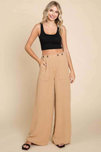 Culture Code Full Size High Waist Wide Leg Cargo Pants - $35.34