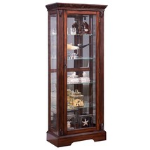 Addy Curio Cabinet, Cherry Finish - $1,060.00