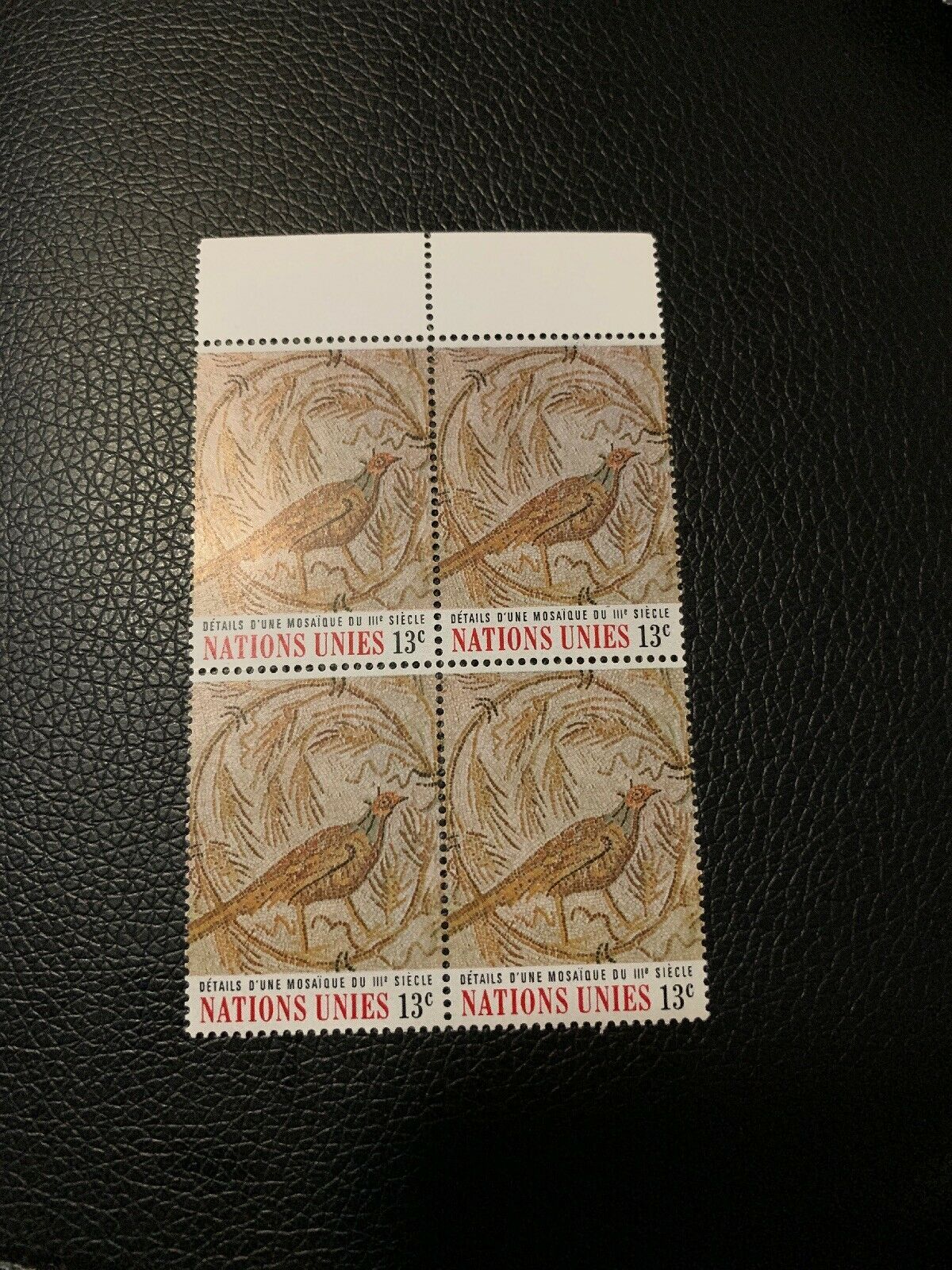 United Nations NY 1968-1969 Year Block Of 4 Mint  NH - $0.99