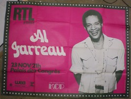 Al Jarreau – Original Concert Poster – Palace Of Congress - Paris - Poster 1975 - $152.00