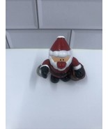 Christmas-Santa Claus Keychain,  Movable Arm, Santa Claus Christmas - £2.18 GBP