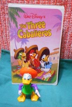 Lot: Donald Duck Mc Donalds Happy Meal Toy PVC Figure + VHS Disney 3 Cab... - £21.95 GBP