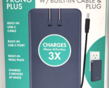 myCharge - AMP PRONG PLUS 10,000mAh Built-In Portable Charge for USB-C O... - $19.34
