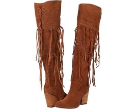 Boho Dingo Witchy Women&#39;s Over The Knee Boots Size 9 NIB! - £223.46 GBP