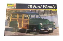 Revell Monogram 1948 Ford Woody 1:25 Scale Model Kit Open Box Complete Kit  - £19.63 GBP