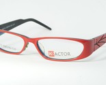K-ACTOR Modell K2210 C11 Rot/Schwarz Brille Kunststoffrahmen 52-16-130mm - $62.46
