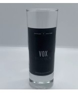 VOX Vodka Tall Shot Glass Logo 4” Black - €7,48 EUR
