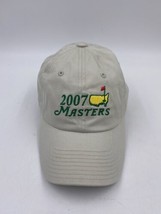 2007 Masters Tournament Augusta National Khaki American Needle Adjustable Cap  - £14.78 GBP