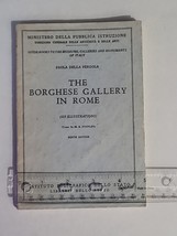 The Borghese Gallery in Rome Guide Book 1961 Vintage Guide Book Italy SEE DESCRI - £7.75 GBP