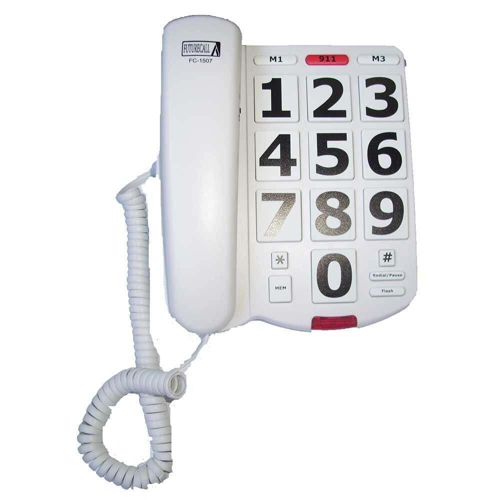 Primary image for Future Call Amplified Big Button Phone - Hard of Hearing Big Button Phone