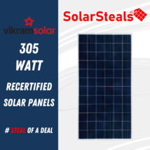 Used Vikram ELDORA VSP.72.305.03 305W 72 Cell Poly 305 Watt Solar Panels - £95.90 GBP