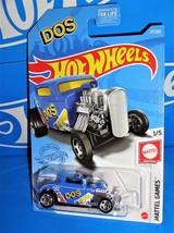 Hot Wheels 2021 Mattel Games Series #27 &#39;32 Ford Blue w/ RSWs DOS - £1.98 GBP