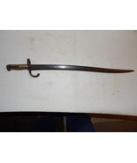Antique 1873 French St. Etienne Chassepot Sword Bayonet Dated 1873 - $2,561.21 MXN