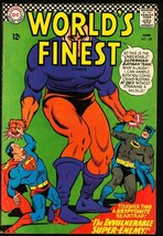 World&#39;s Finest #158-1966-BATMAN/SUPERMAN-DC Fn - £19.79 GBP