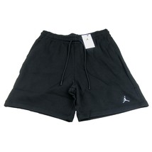 Jordan Brooklyn Fleece Shorts Mens Size Large Black NEW DQ7470-010 - £34.69 GBP