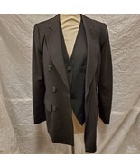 DKNY Women&#39;s Black Vest and Blazer Set, Vest Size P, Blazer Size 2 - £46.70 GBP