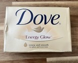 (1) Dove Energy Glow Bar Soap 4.25 Oz cleanse with a radiant, healthy gl... - £12.69 GBP
