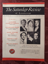 RARE Saturday Review Magazine April 11 1936 Katharine Fullerton Gerould Ayn Rand - £19.81 GBP
