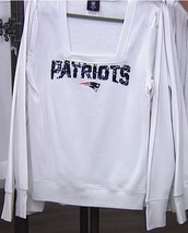 Officially Licensed NFL Women&#39;s Bling Sweatshirt - New England Patriots - 2XL - £19.78 GBP