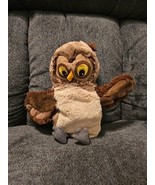 Ikea Brown Owl Plush Hand Puppet Vandring Uggla Pretend Play Show Toy 10&quot; - $240.33 MXN