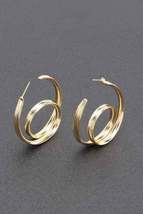 Gold Plated Metal Earring - $16.50