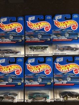 Lot Of 6 2000 Hot Wheels First Editions # Camaro Dodge Olds 10 12 124 10... - $16.82