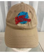 Tan Planet Hollywood Orlando Adjustable Baseball Type Hat - $16.82