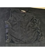Biker&#39;s Point Mesh Motorcycle vest Black 3XL - $645.87 MXN