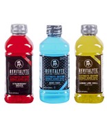 Revitalyte Black Label Electrolyte Drink 12 Pack 3 Flavor Variety Pack - £46.32 GBP