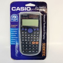 CASIO - FX-300ES PLUS - SCIENTIFIC Calculator  - Hard Case - Solar - NEW... - $21.28