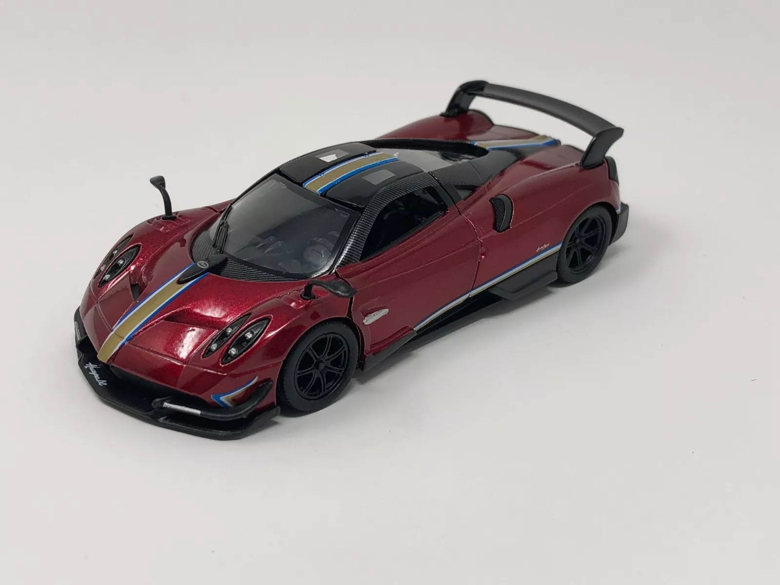 New 5&quot; Pagani Huayra Bc Livery Edition Diecast Model Toy Car 1:38 Red New USA SE - $16.46