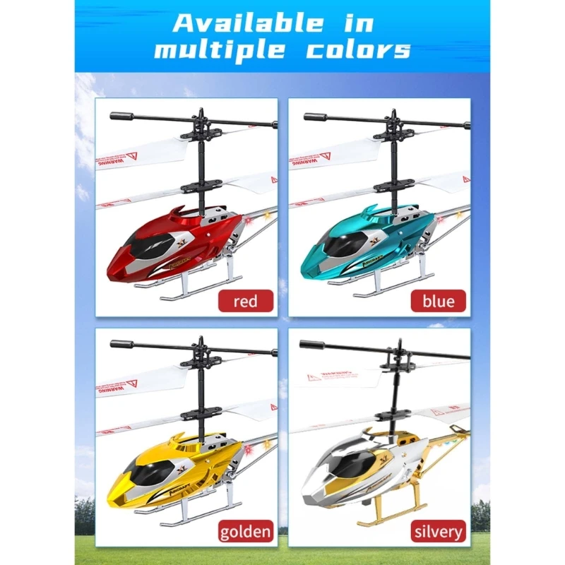 Fall-resistant RC  Remote Control Helicopter 2.4G Hovering Aircraft LED ... - $22.50+
