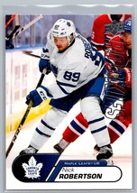 2020-21 Upper Deck NHL Star Rookie Card #4 Nick Robertson RC Toronto Maple Leafs - £0.78 GBP