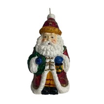 Victorian Santa Classic Holiday Decor candle 8” - £19.78 GBP