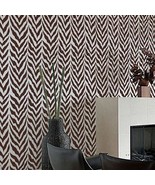 Zebra Stripe Allover Stencil - reusable stencil patterns for walls just ... - $46.00