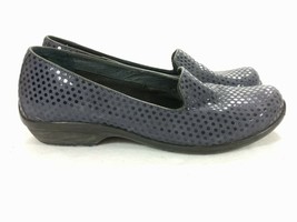 Dansko Size 36 Purple with Black Dots Leather Loafers Slip-On US 5.5-6 - £21.79 GBP